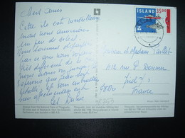 CP Pour La FRANCE TP BATEAU PECHE POISSON 35 00 OBL.27-6 1994 REYKHOLT - Storia Postale