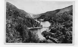 (RECTO / VERSO) ROCHETAILLEE EN 1947 - N° 62 - VUE PANORAMIQUE DU BARRAGE DU GOUFFRE D' ENFER - FORMAT CPA VOYAGEE - Rochetaillee