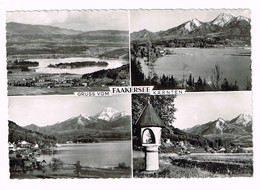 V5087 Gruss Vom Faakersee - Karnten / Viaggiata 1958 - Faakersee-Orte