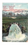 SAN BERNARDINO, California, USA, The Big Well, Compliments Of City Water Department, 1909 Newman Postcard - San Bernardino