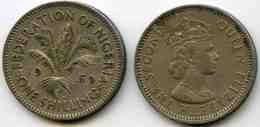 Nigeria 1 Shilling 1959 KM 5 - Nigeria