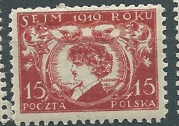 Pologne - Yvert N° 207 *   -  Aab 26802 - Unused Stamps