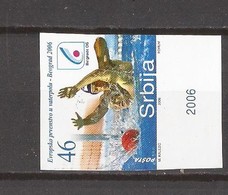 1 SEC  2006 148 SPORT WATERPOLLO  RRR !!!!! SERBIA SRBIJA  LUX  RRR IMPERFORATE  !!!!! SEHR SELTEN - Wasserball