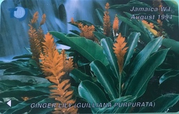 JAMAÏQUE  -  Phonecard  -  Ginger Lily  -  J $ 200 - Giamaica