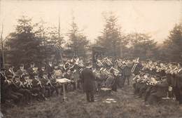 CARTE-PHOTO- UNE FANFARE A SITUER - Musique Et Musiciens