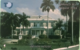 JAMAÏQUE  -  Phonecard  -  Devon House  -  J $ 20 - Giamaica