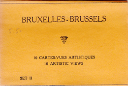 Bruxelles Etui De 8 Sur 10 Cartes-vues Artistiques - Incomplet - Konvolute, Lots, Sammlungen