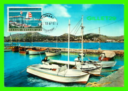 CARTE MAXIMUM - ATHÈNES, GRÈCE , 1968 - AU PETIT PORT - AT THE SMAL PORT - - Maximum Cards & Covers