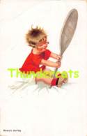 CPA ILLUSTRATEUR ENFANT CHICKY SPARK  ARTIST SIGNED CHILDREN CARD  ( PLI - CREASE ) - Spark, Chicky