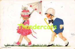 CPA ILLUSTRATEUR ENFANT CHICKY SPARK  ARTIST SIGNED CHILDREN CARD - Spark, Chicky