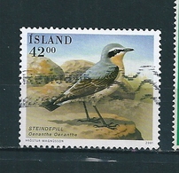 N° 924 Traquet Motteux. ISLAND  Timbre  Islande	2001  Oblitéré - Gebraucht