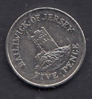2008 5p Of Jersey - Jersey