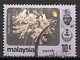 PERAK    -    Sultan  /   Fleur  /  Durio.  Oblitéré . - Perak