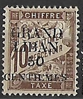 GRAND LIBAN TAXE N°1 N*  Variété "GENTIEMES" - Postage Due