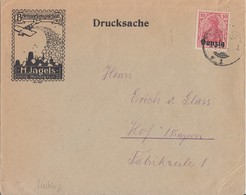 Danzig Werbebrief EF Minr.2 Danzig Ansehen !!!!!!!!!!!!!!! - Storia Postale