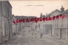 80 - CONTY - LA GRANDE RUE  - SOMME - Conty