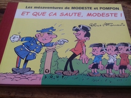 Et Que ça Saute Modeste ! MODESTE Et POMPON DINO ATTANASIO Loup 2001 - Modeste Et Pompon