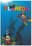 Walt Disney : Mickey, Minnie, Plongée Avec Les Dauphins, Having Fun In Florida (Disneyworld) - Disneyworld