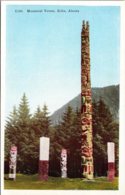 Alaska Sitka Memorial Indian Totem Poles - Sitka