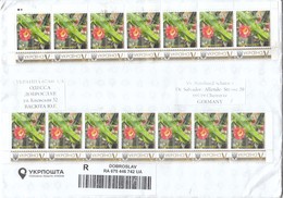 Ukraine 2020, 1 R-Brief, Kaktus Calymmanthium / Ukraina, 1 Registered Cover, Cacti Calymmanthium - Ucraina