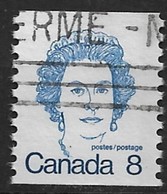 Canada 1974. Scott #604 (U) Queen Elizabeth II - Rollo De Sellos