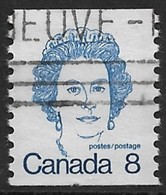 Canada 1974. Scott #604 (U) Queen Elizabeth II - Roulettes