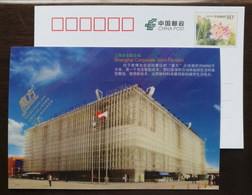 Shanghai Enterprises Joint Pavilion Architecture,China 2010 Expo 2010 Shanghai World Exposition Advert Pre-stamped Card - 2010 – Shanghai (China)