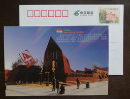 Luxembourg Pavilion Architecture,China 2010 Expo 2010 Shanghai World Exposition Advertising Pre-stamped Card - 2010 – Shanghai (China)