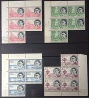 Ruanda Urundi - 196/199 - Bloc De 5 Avec BDF - Baudouin - 1955 - MNH - Ongebruikt