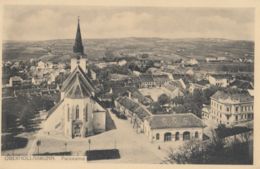 AK - OBERHOLLABRUNN - Panoramaansicht Vom Ortskern Mit Pfarrkirche 1915 - Hollabrunn