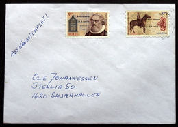 Norway 2002 Letter  Minr.1452-53   ( Lot 361 ) - Brieven En Documenten