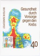 Germany Deutschland 1981 Maximum Card, Gesundheit Durch Vorsorge Gegen Den Krebs, Health Through Cancer Prevention, Bonn - 1981-2000