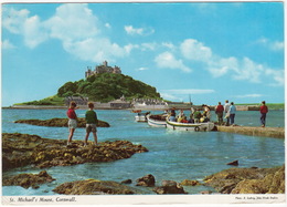 St. Michael's Mount, Cornwall - (John Hinde Postcard) - 1967 - St Michael's Mount