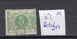 Belgie - Belgique Ocb Nr :  TX3-V2 Luppi ** MNH (zie  Scan) Lijn Onder E Gebroken - Briefmarken