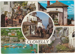 Clovelly - (John Hinde Postcard) - Clovelly