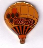 E113 Pin's Balloon Montgolfière Mutualité Française Achat Immédiat - Montgolfières