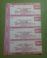 Kenya - Citti Hoppa Bus Tickets; 20s (UNUSED) - World