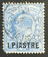 1906 British Levant, 1 Piastre, Great Britain, England, *,**, Or Used - British Levant