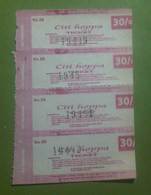 Kenya - Citti Hoppa Bus Tickets; 30s (UNUSED) - World