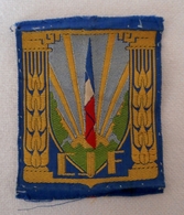 Ecusson Tissu Chantiers De Jeunesse Française WW2 - 1939-45
