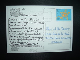 CP Pour La FRANCE TP MERCADO UNICO EUROPEU 65 OBL.MEC.11-11 1993 FUNCHAL - Briefe U. Dokumente