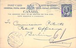 Ganssache 2 Cents Canada Montreal>Berlin 1908 AKS - Briefe U. Dokumente