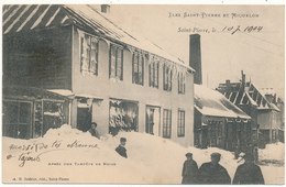 SAINT PIERRE & MIQUELON - Après Une Tempète De Neige - Saint-Pierre-et-Miquelon