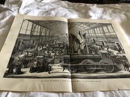 Les Merveilles De L’exposition à La Galerie Des Machines Au Palais Du Champ De Mars Vue De La Section Anglaise - Matériel Et Accessoires