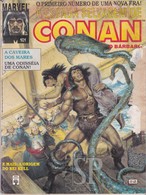 Portugal 1993 A Espada Selvagem De Conan O Bárbaro Wild Sword Conan The Barbarian L'épée Sauvage Le Barbare Marvel - Comics & Mangas (other Languages)