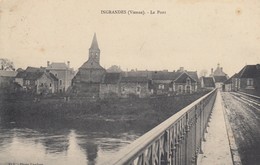 86 - Ingrandes - Le Pont Sur L'Anglin - L'Eglise - Ingrandes