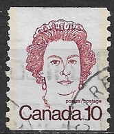 Canada 1976. Scott #605 (U) Queen Elizabeth II - Coil Stamps