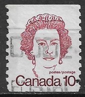 Canada 1976. Scott #605 (U) Queen Elizabeth II - Francobolli In Bobina