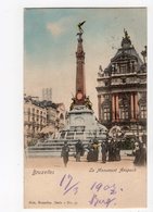 NELS - Série 1 N° 35 Colorisée - BRUXELLES - Le Monument Anspach - Lotes Y Colecciones