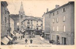 07-LA-LOUVESC-LA PLACE PRINCIPALE - La Louvesc